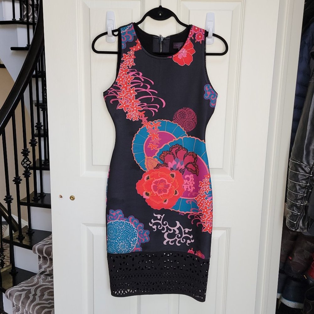 Hale Bob Oriental Print Dress